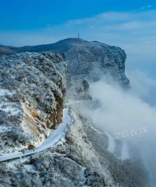 龙山雪景图集最新图片欣赏